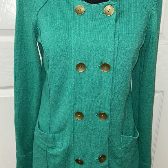 Nic & Zoe Green Button Jacket(Size Small) - Picture 5 of 8